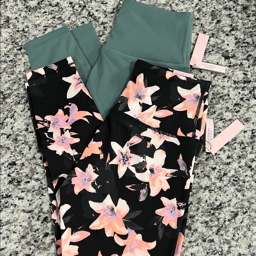 Victoria’s Secret Incredible Essential 7/8 leggings bundle of 2, size 6, NWTS!